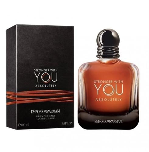 عطر ارماني سترونجر ويذ يو ابسلوتلي الرجالي او دو ب...