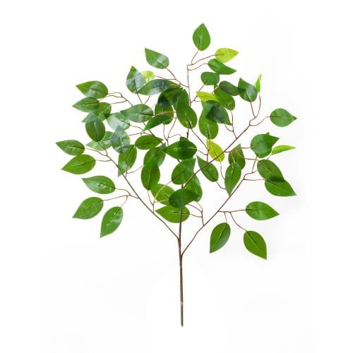 فرع شجرة اللبخ صناعي – أوراق وعود خضراء طبيعية الم...