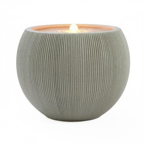 شلال دائري من البولي إيثيلين بتصميم مميز لحديقة من...