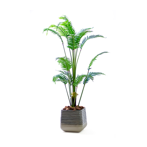 شجرة نخل أريكا صناعية 160 سم مع مركن بولي إيثيلين...