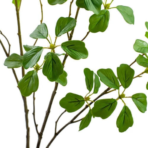 عود شجرة الجنكة 114 سم الاصطناعية البلاستيكية نبات...