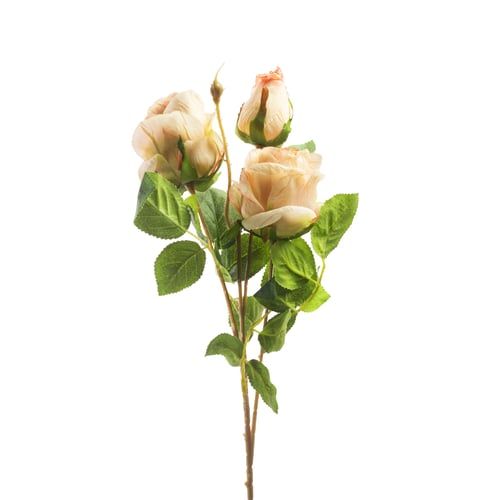 زهرة حرير صناعي – 3 ألوان (أزرق سماوي، وردي)