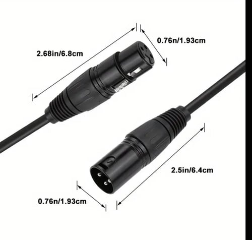 كيبل XLR مايك 5 متر