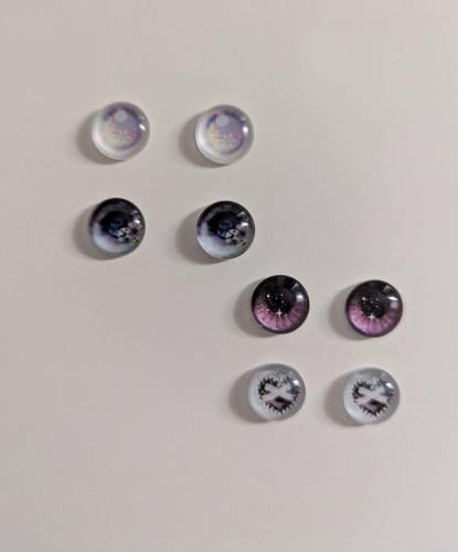Hearts and flowers 12mm