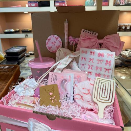 gift box pink girl