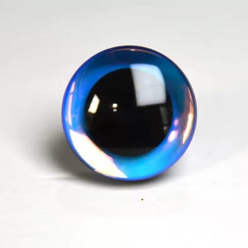 Eyes with a 20 ml support light blue