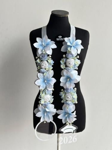 Blue graduation cord