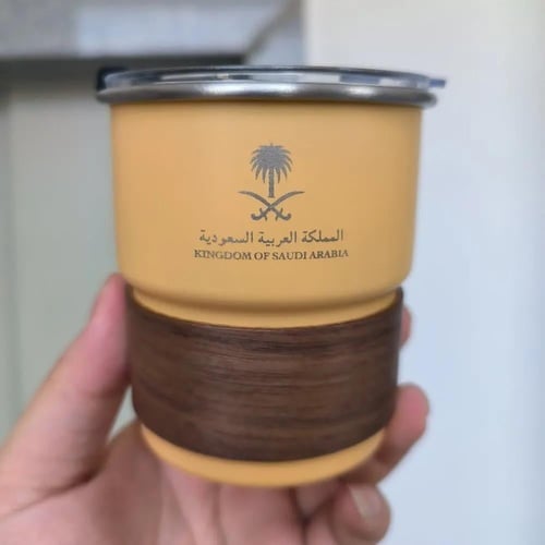 كوب فاخر من الفولاذ المقاوم للصدأ