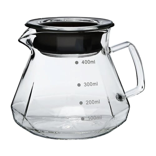 إبريق قهوة زجاجي