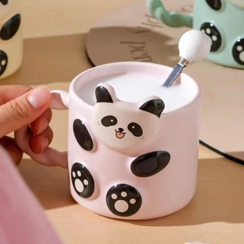 كوب سيراميك بتصميم باندا
