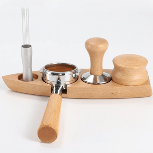 منظم و قاعدة خشبية رباعية مناسبة للمكبس والبورتافل...