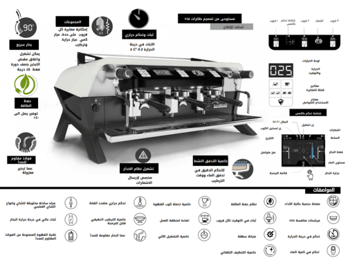 ماكينة سانريمو اف 18 & اف 18 اس بي - خيارات متعددة...