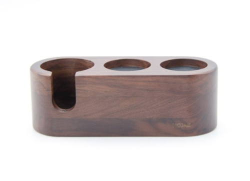 منظم و قاعدة خشبية مناسبة للمكبس والبورتافلتر والم...