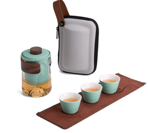 طقم تحضير الشاي المميز - 310 مل | Glass Tea Set 31...