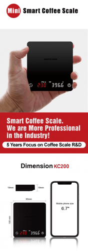 ميزان نانو بحجم اليد - اسود | Nano Scale