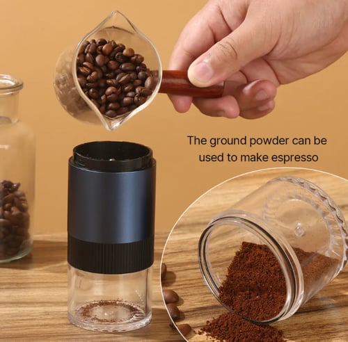 طاحونة اسبريسو كهربائية متنقلة - ستيل | Grinder El...