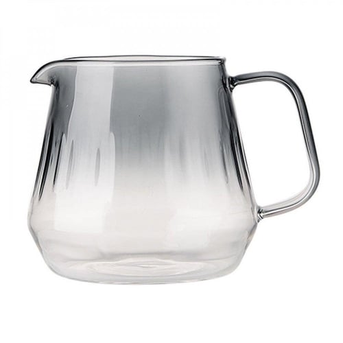 طقم الفخامة الحصري V60 زجاجي | اسود شفاف