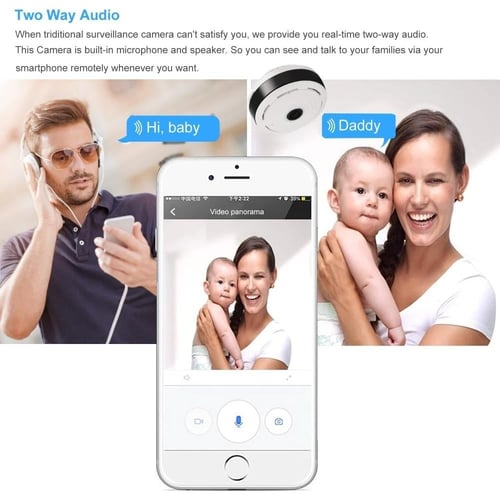 كاميرا بانورامية للحماية