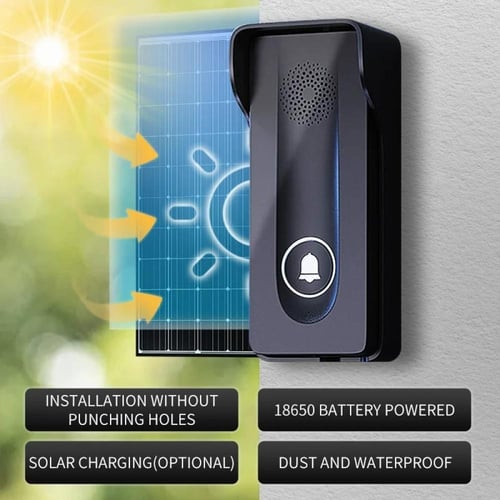 جرس باب إنتركوم لاسلكي