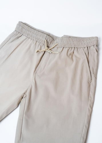 بنطال رجالي كاجوال بلون بيج أنيق