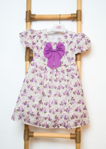 فستان "فيونكة البنفسج"