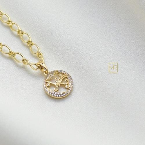 تعليقة حنان - مطلية بالذهب عيار 18k