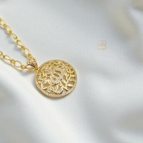 تعليقة الرحمة - مطلية بالذهب عيار18k