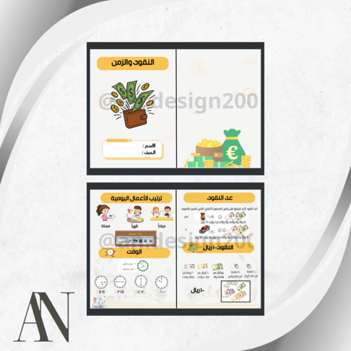 مطويات ثاني رياضيات / الترم الثاني