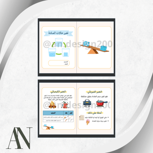 مطويات علوم ثاني | الترم الثاني