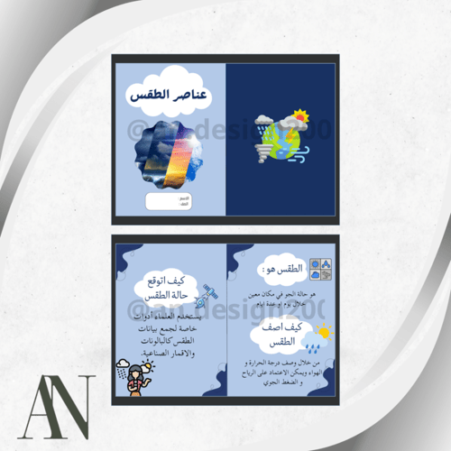 مطويات علوم ثالث | الترم الثاني