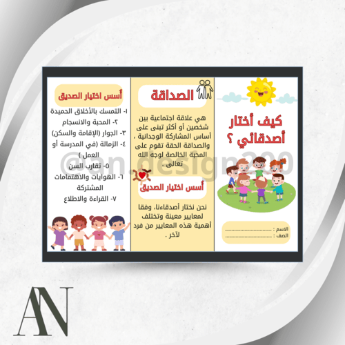 مطويات اسرية ثالث الترم الثاني