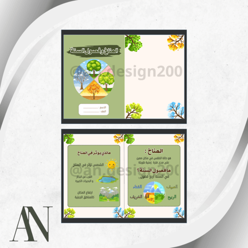 مطويات علوم ثالث | الترم الثاني