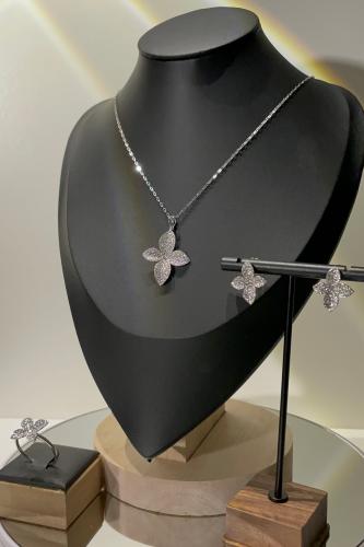 طقم باسكال كبير (عقد-خاتم-حلق)