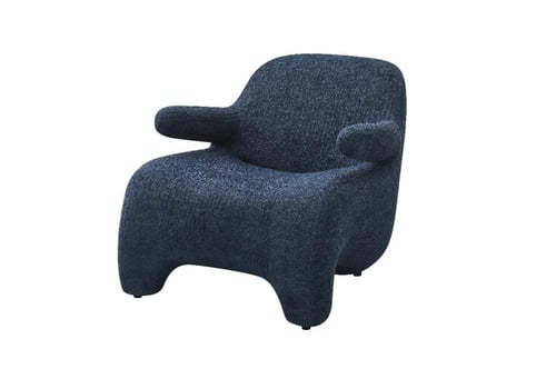 كرسي قماش مفرد بتصميم راقي-بعدة ألوان