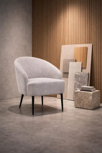 كرسي بوكليه مفرد بتصميم راقي-بعدة ألوان