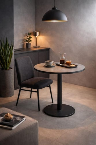 طاولة كافي خشب ميلامين بتصميم عصري-بعدة ألوان