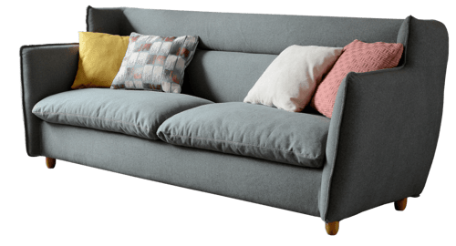 طقم كنب بارني من اخشاب