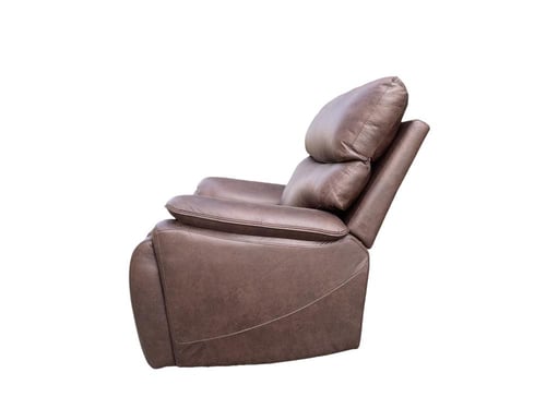 كرسي استرخاء فاخر قابل للإمالة بتصميم عصري-بعدة أل...