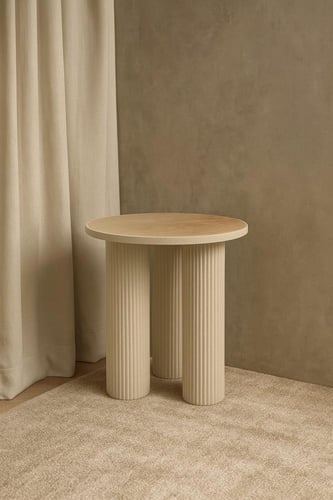 طاولة قهوة خدمة مفرد - بعدة الوان