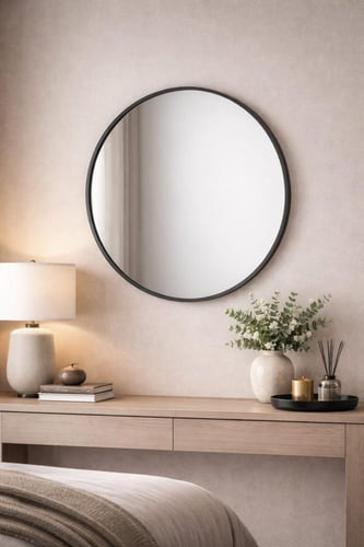 مراية إطار خشب-بعدة ألوان