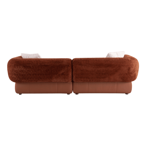 كنب ليذر من اخشاب