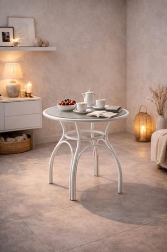 طاولة كافية بتصميم أنيق-بعدة ألوان
