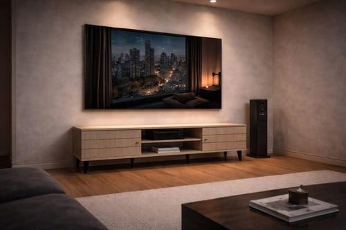 طاولة تلفزيون بلازما -بعدة ألوان