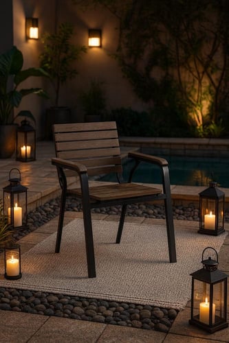 كرسي بعدة الوان