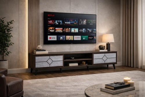 طاولة بلازما فاخرة-بعدة ألوان