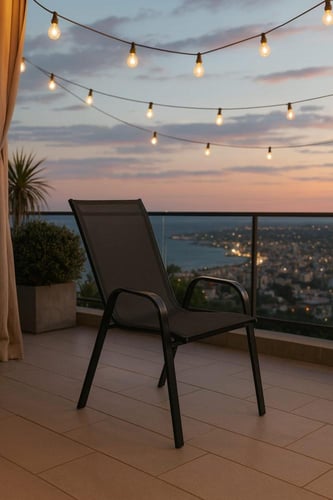 كرسي جلوس مفرد خارجي - بعدة الوان