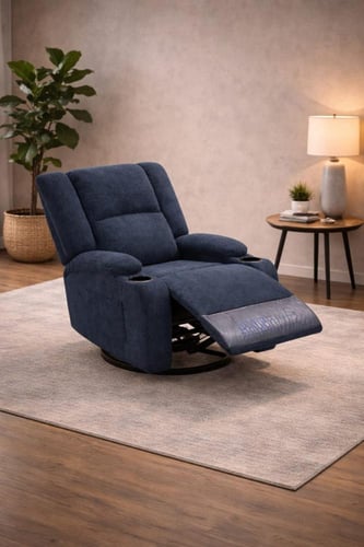 كرسي استرخاء دوار راحة فاخرة وتصميم عملي للاستخدام...