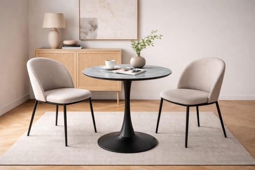 طاولة كافية بديل سيراميك بتصميم عصري-بعدة ألوان