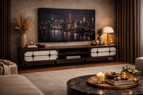 طاولة تلفزيون بلازما -بعدة ألوان