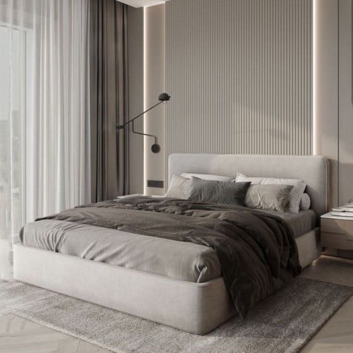 سرير ستاندر من أخشاب بمقاسات متعددة